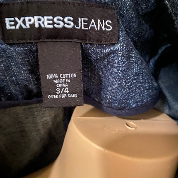 Gorgeous Express Long Jean Blazer - Picture 5 of 6